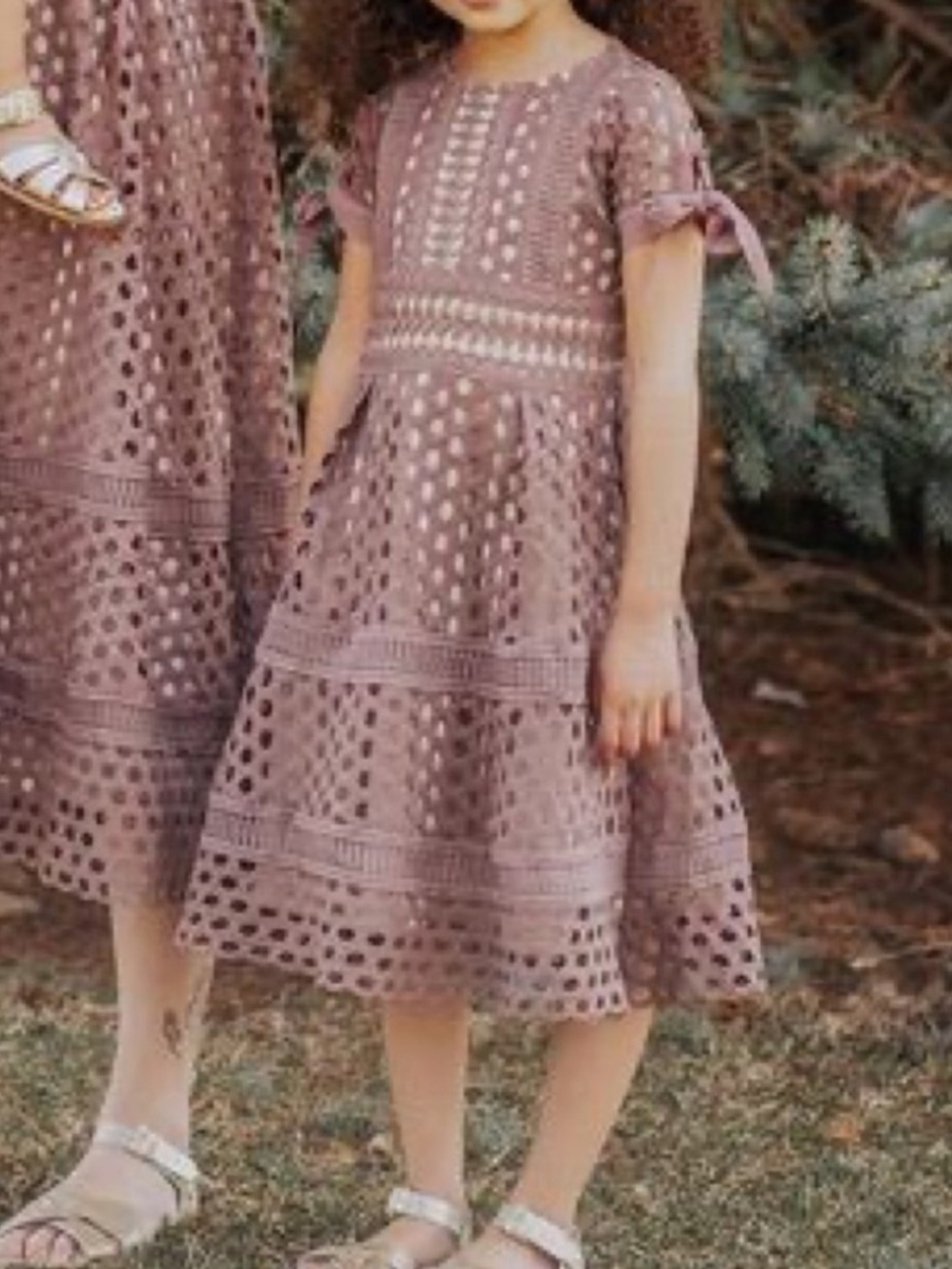 Ivy City Girls Mauve Vera Dress